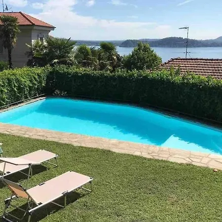 Relax In Terrazza Con Vista Unica E Piscina * Belgirate